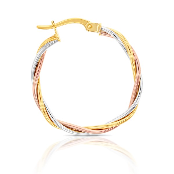 ## 9YWR PLAIN WIRE TWIST HOOP
