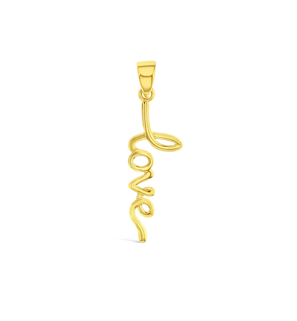 ### 9Y LOVE DROP PENDANT