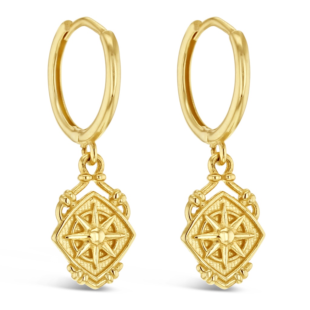 ## 9Y COMPASS ON FANCY DISC HUGGIE