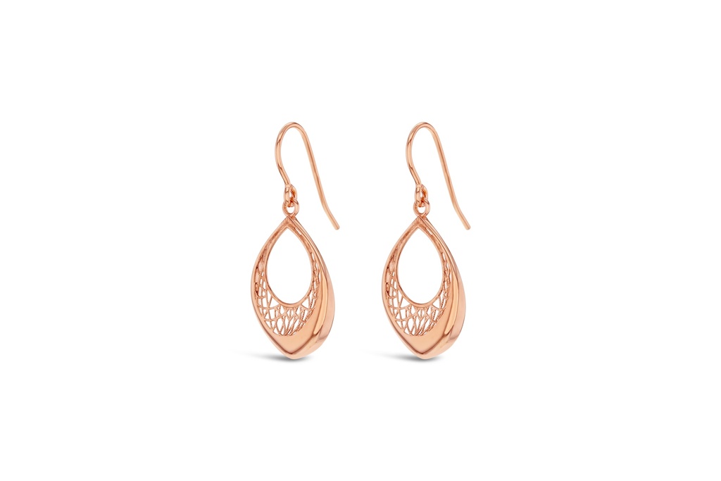 ## 9R FILIGREE OPEN TEARDROP DROP