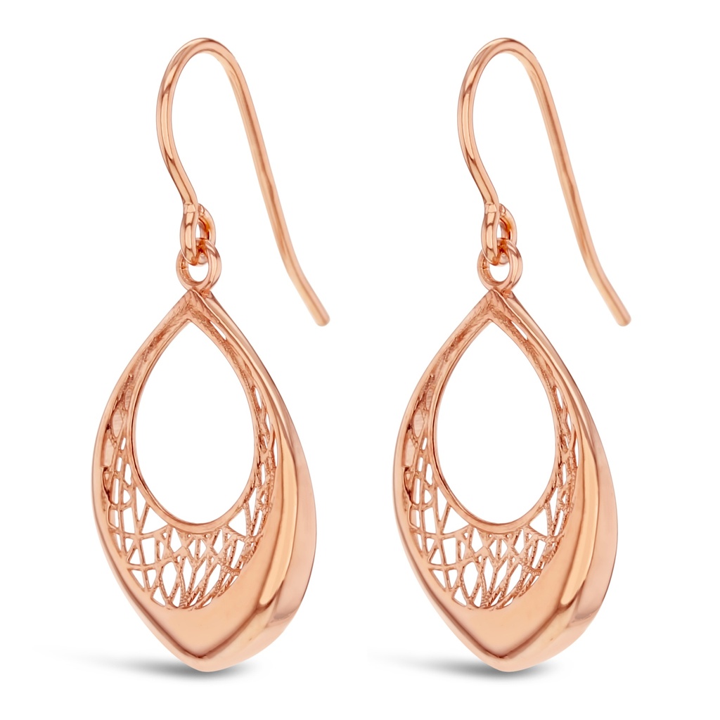 ## 9R FILIGREE OPEN TEARDROP DROP