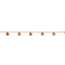 ## 9R SMALL HANGING DISC BRACELET