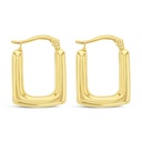 9Y THICK SQUARE HOOP