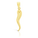 9Y LARGE HORN CHILLI PENDANT - 27.5MM
