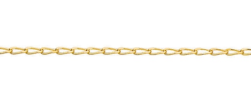 LONG OPEN DIAMOND CUT CURB 1.9MM