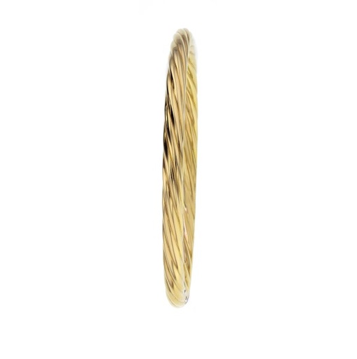 SOLID TWIST 6MM BANGLE
