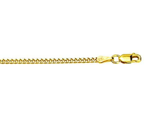 SOLID DIAMOND CUT CURB CHAIN 2.0MM