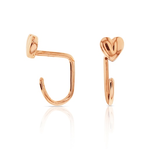 [EAR754] ## 9R MINI HEART WRAP AROUND