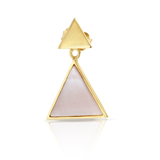 [EAR780] ## 9Y M.O.P TRIANGLE STUD DROP