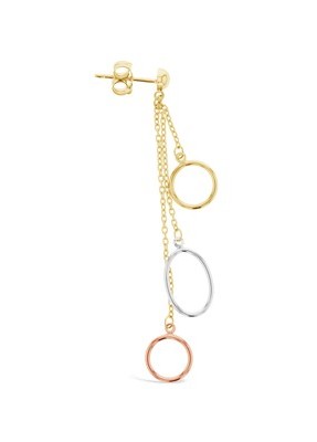 [EAR448] ## 3T FANCY DROP EARRING