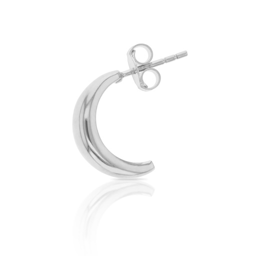 [EAR839] ## 9W CRESCENT SHAPE STUD HOOP