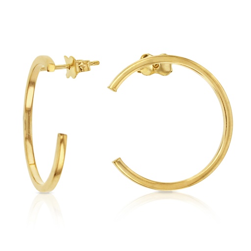 [EAR693] ## 9Y OPEN 'C' SHAPE STUDS