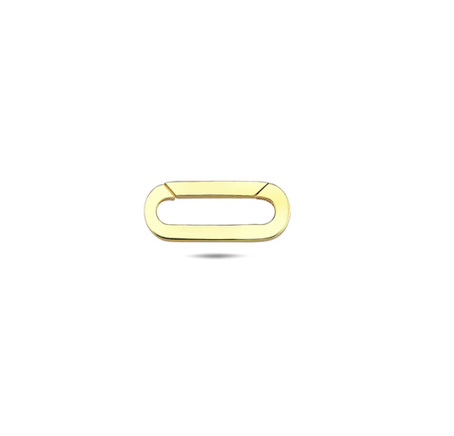 [ENH09-9Y] 9Y 15.2MM FLAT FRONT OVAL ENHANCER CLIP
