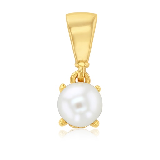 [PD102] 9Y PEARL IN 4 CLAWS PENDANT