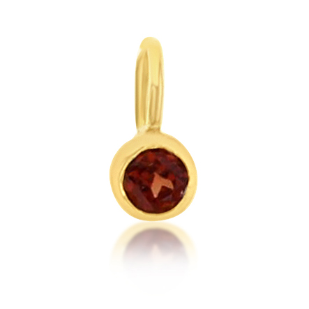[CPJ15-GARN 9Y] ## 9Y MINI GARNET CHARM