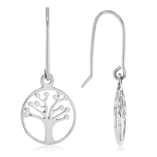 [EAR280-9W] 9W TREE OF LIFE EARRING