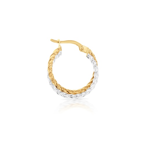 [EAR799] ## 9YW PATTERNED HOOP