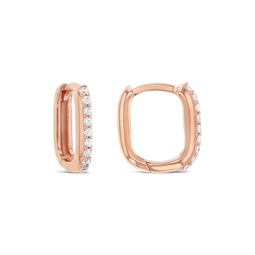 [EAR905] ## 9R CZ SMALL PAPERCLIP HUGGIE