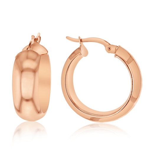 [EAR66-RG] 9R THICK HOOP EARRING