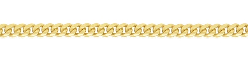 SOLID MIAMI CUBAN DIAMOND CUT CURB 2.8MM