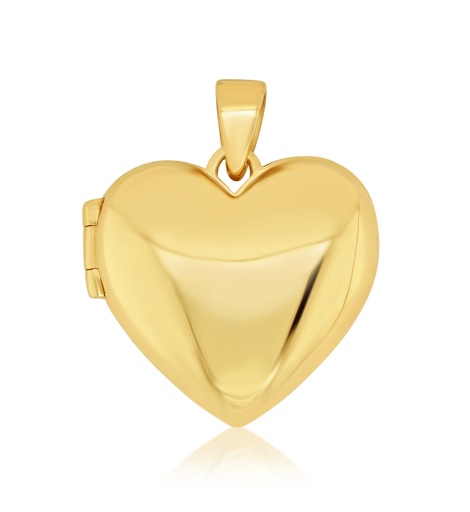 [PD133] 9Y HEART LOCKET PENDANT - 16MM