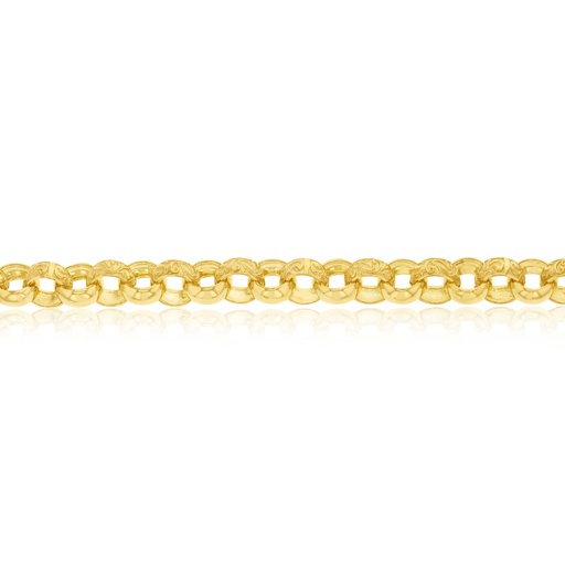 SOLID ROUND ENGRAVED BELCHER 9.5MM