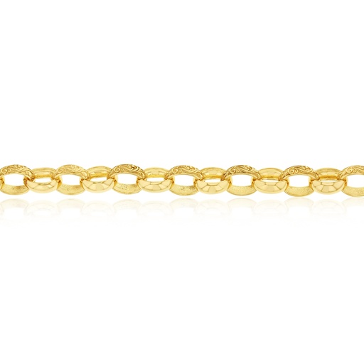 SOLID OVAL ENGRAVED BELCHER 9.0MM