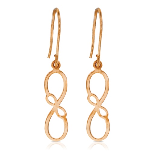 [EAR277-9P] 9P CENTRE INFINITY EARRING