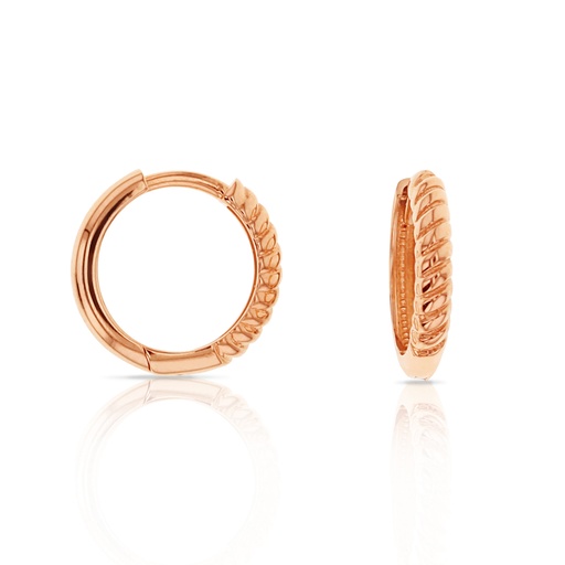 [EAR727] ## 9R ROPE LOOK THIN HUGGIE