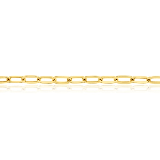 SOLID OVAL CABLE HAMMERED 6.9MM WIDE