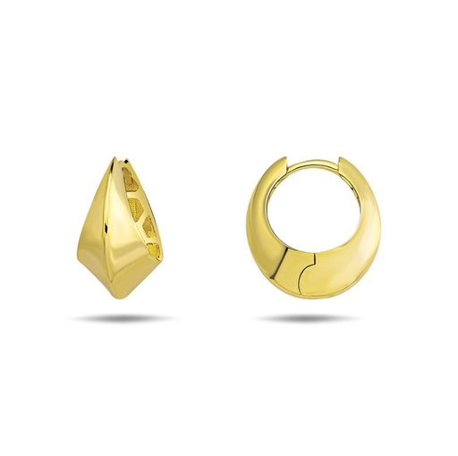 [EAR1184] 9Y TAPERED POLISHED KNIFE EDGE HUGGIE