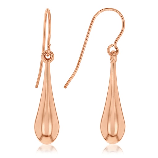 [EAR297-RG] 9R TEARDROP EARRING