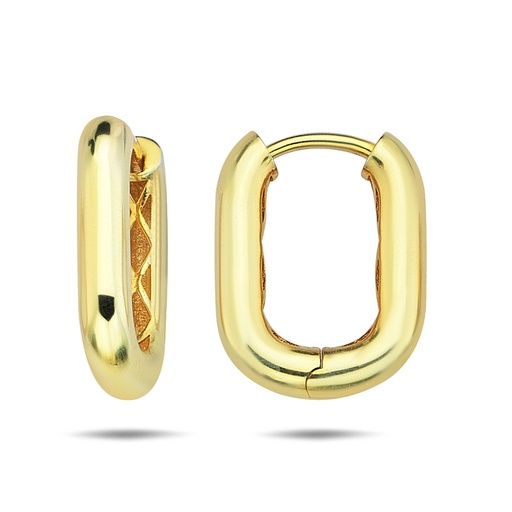 [EAR1202] 9Y 3.5MM ROUND TUBE OVAL SHAPE HUGGIE