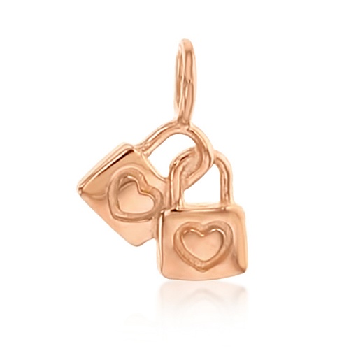 [CPJ13 9R] 9R DOUBLE PADLOCK CHARM