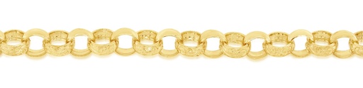 SOLID ROUND ENGRAVED BELCHER 6.3MM