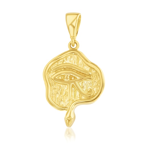 [PD149] 9Y EGYPTIAN SNAKE & EYE PENDANT