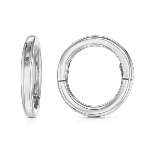 [EAR1302] 9W PLAIN 6MM MINI HINGED HUGGIE SLEEPER