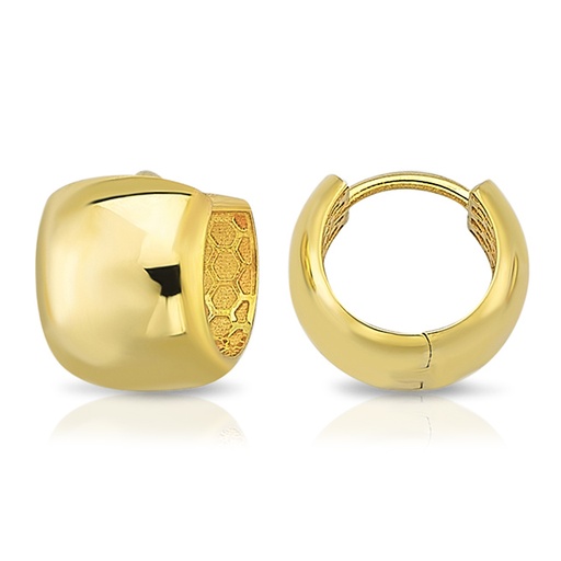 [EAR1320] 9Y 8MM WIDE THICK HUGGIE