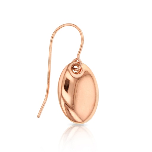 [EAR677] ## 9R 8.5MM OVAL BEAN DROP