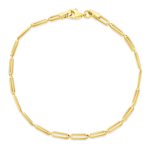 [BB258] 9Y PAPERCLIP LINK BRACELET