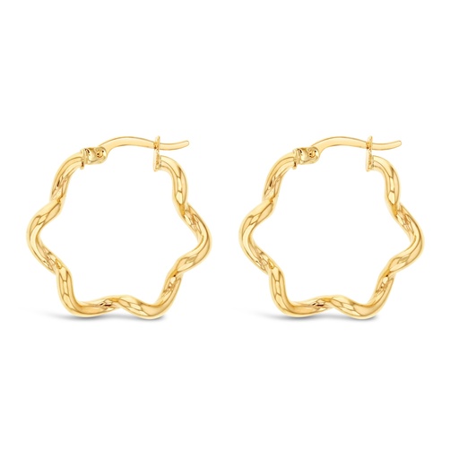 [EAR970] ## 9Y TWIST WAVE HOOP