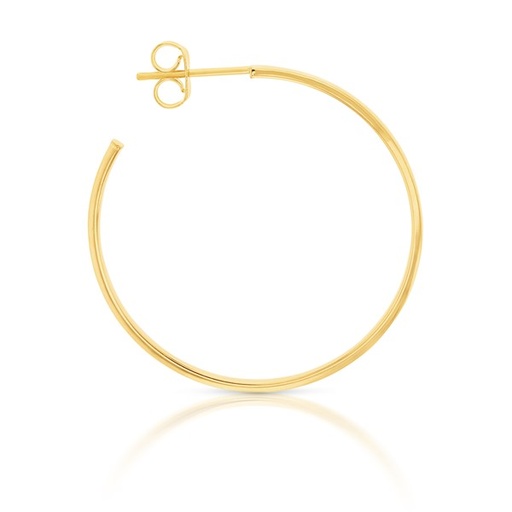 [EAR562] ### 9Y 30MM STUD HOOP