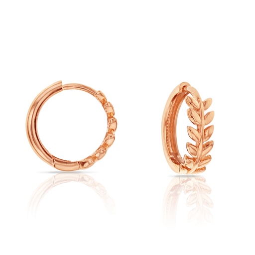 [EAR736] ## 9R VINE LEAF STYLE HUGGIE