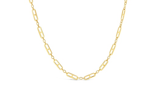 [BB146] ## 9Y OPEN BAR LINK NECKLACE