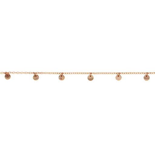 [BB144] ## 9R SMALL HANGING DISC NECKLACE