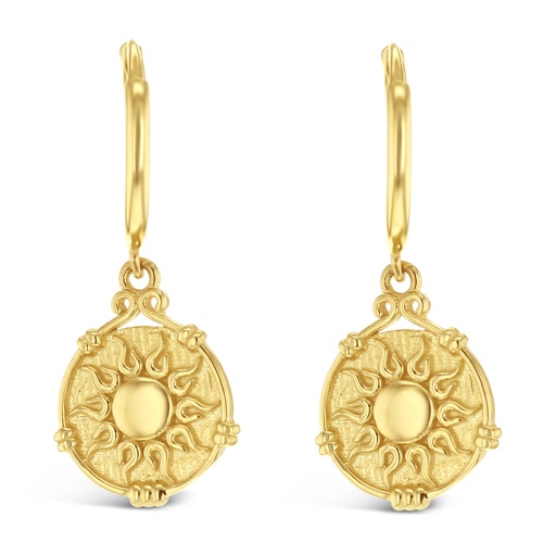 [EAR989] ### 9Y SUN ON FANCY DISC HUGGIE