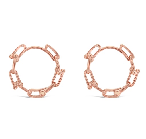 [EAR1006] ## 9R CHAIN LINK HUGGIE
