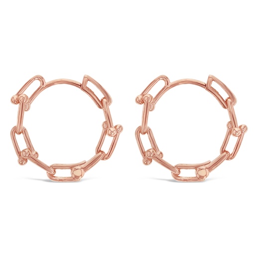 [EAR1006] ### 9R CHAIN LINK HUGGIE