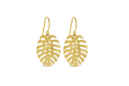 [EAR975] ## 9Y LEAF DROP EARRING